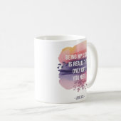 Sister Love Quote: Het enige geschenk dat je nodig Koffiemok (Voorkant rechts)