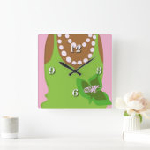 Sister Love Vierkante Klok (Huis)