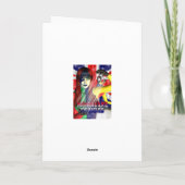 Sister Magische Verjaardag schattige kleine maan f Kaart (Achterkant)