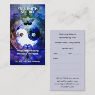 Sister Moon   Yin Yang Design Visitekaartje