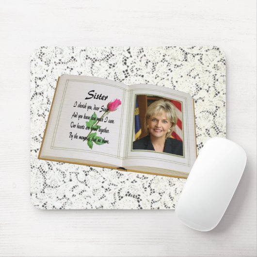 SISTER-MOUSEPAD MUISMAT (Met muis)