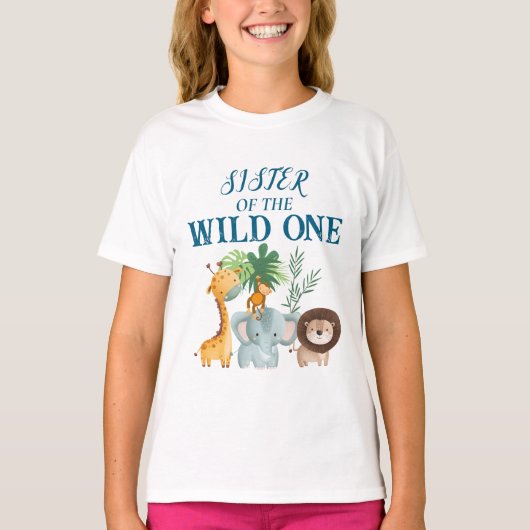 Sister of the Wild one shirt  (Voorkant)