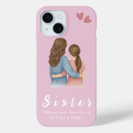 Sister Photo Collage – iPhone 15 Case Gift