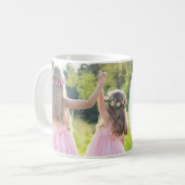 Sister Photo Gift Sisters Quote Koffiemok (Voorkant links)