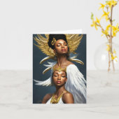 Sister Queens Kaart (Gele Bloem)