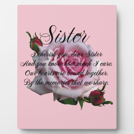 SISTER QUOTE FOTOPLAAT (Voorkant)