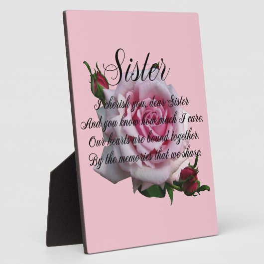 SISTER QUOTE FOTOPLAAT (Zijkant)