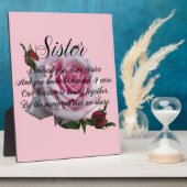 SISTER QUOTE FOTOPLAAT (Zijkant)