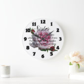 SISTER QUOTE GROTE KLOK (Huis)