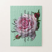 SISTER QUOTE LEGPUZZEL (Verticaal)