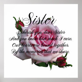 SISTER QUOTE POSTER