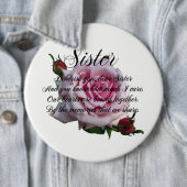 SISTER-QUOTE RONDE BUTTON 6,0 CM (In situ)