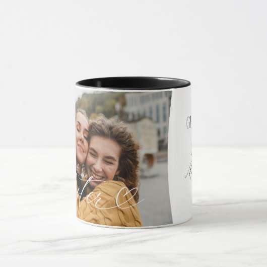 Sister Script hart dankbaar elk moment foto Mok (Midden)