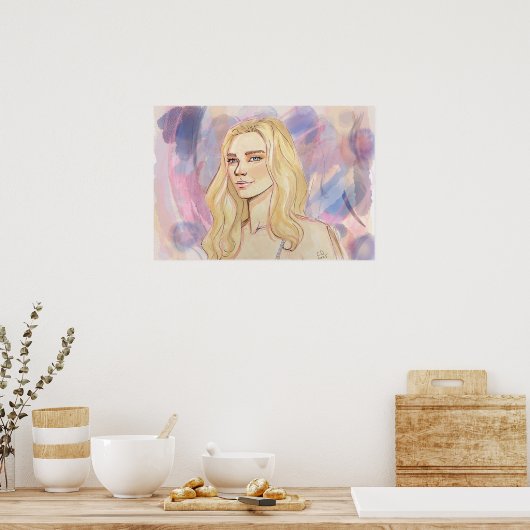 Sister Smile Poster (Keuken)