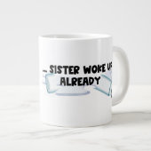 Sister Spaghetti Grote Koffiekop (Voorkant rechts)