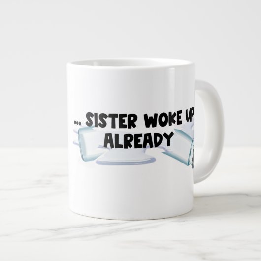 Sister Spaghetti Grote Koffiekop (Voorkant rechts)