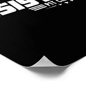 Sister T Crew Race Car Birthday Family Racing  Poster (Hoek)