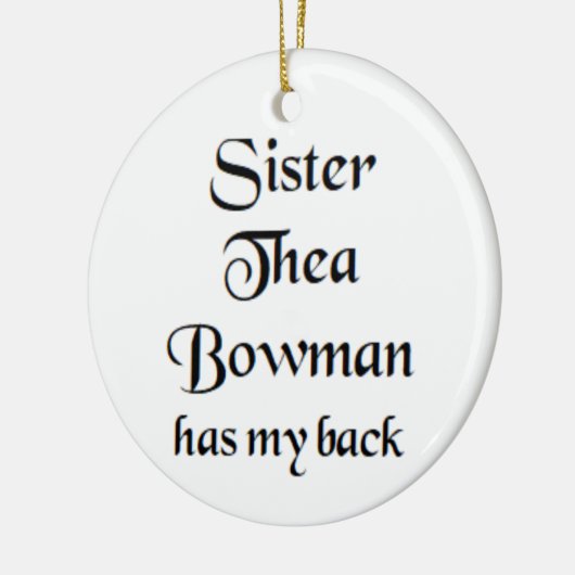 sister thea bowman Mug Keramisch Ornament (Links)