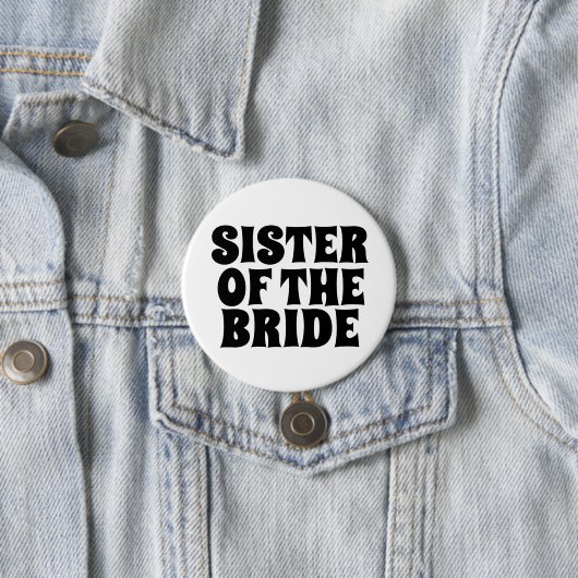 SISTER VAN DE BRIDE RAND BUTTON BADGE (In situ)