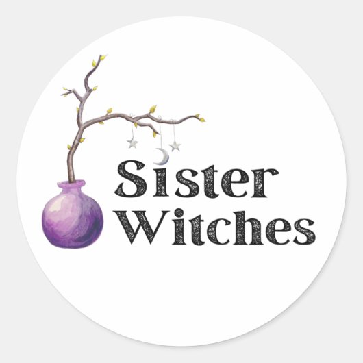 Sister Witches sticker (Voorkant)