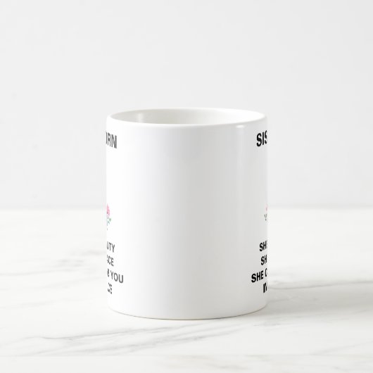 Sistercorn, Zuster Cadeau, Grappig Zuster Cadeau, Koffiemok (Center)