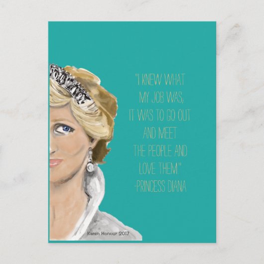 Sisterhood briefkaart Diana (Voorkant)