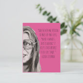 Sisterhood briefkaart - Gloria (Staand voorkant)