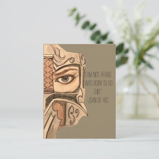 Sisterhood briefkaart - Joan (Staand voorkant)