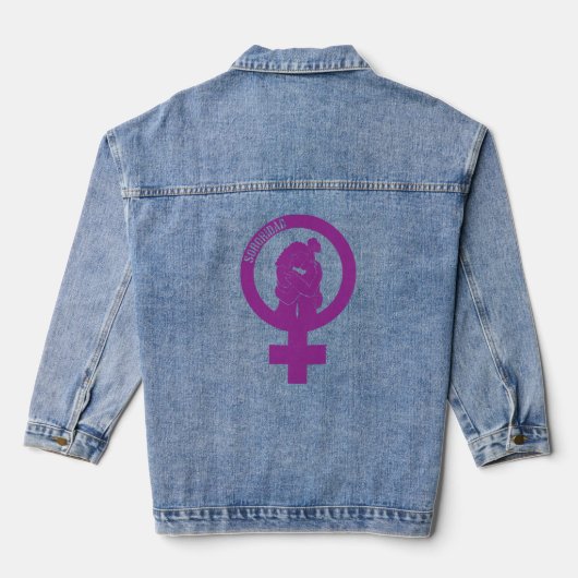 Sisterhood Denim Jacket (Achterkant)