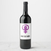 Sisterhood fles etiketten (Voorkant)