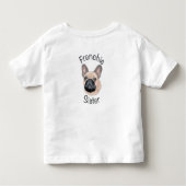 Sisterhood & Frenchies: Schattig grafisch T-shirt (Achterkant)