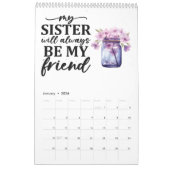 Sisterhood Kalender (Jan 2026)