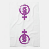 Sisterhood keukenhanddoek (Verticaal)