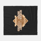 Sisterhood of Murder Shows and Comfy Clothes Fleece Deken (Voorkant (Horizontaal))