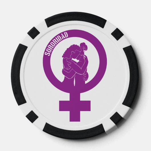 Sisterhood Poker Chips (Achterkant)