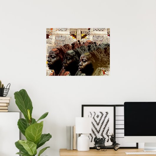 'Sisterhood' Poster (Thuiskantoor)