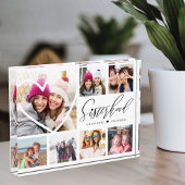 Sisterhood Script BFFs Heart 7 Photo Grid Collage Fotoblokken