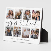 Sisterhood Script | Gift for Sisters Photo Collage Fotoplaat (Zijkant)