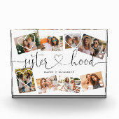 Sisterhood Script | Gift for Sisters Photo Fotoblokken (Voorkant)