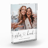 Sisterhood Script Sisters Gift Photo Keepomwille Fotoblokken (Links)