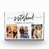 Sisterhood Sisters 3 Fotocollage Keepsake Gift Fotoblokken (Voorkant)