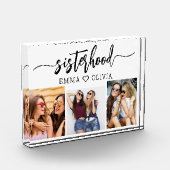 Sisterhood Sisters 3 Fotocollage Keepsake Gift Fotoblokken (Links)