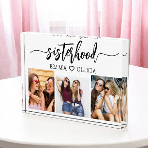 Sisterhood Sisters 3 Fotocollage Keepsake Gift Fotoblokken