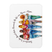 Sisterhood-thema Magneet (Verticaal)