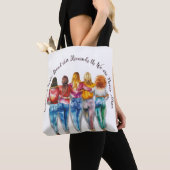 Sisterhood-thema Tote Bag (Dichtbij)