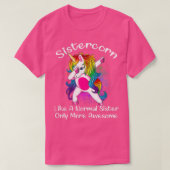 Sistermaïs in de vorm van een zusje t-shirt (Design voorkant)