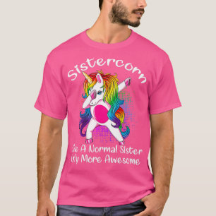 Sistermaïs in de vorm van een zusje t-shirt