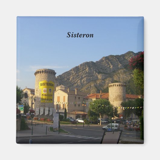 Sisteron - magneet (Voorkant)
