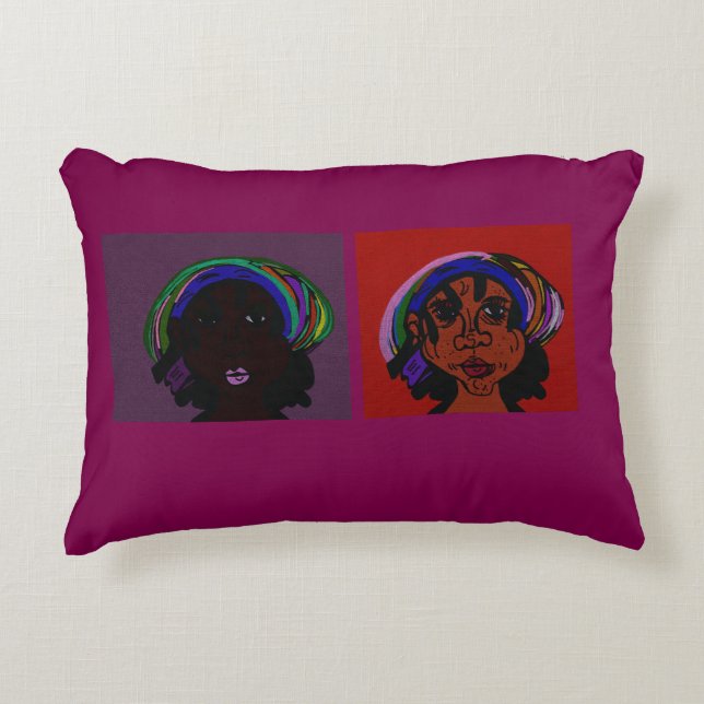 Sisters Accent Kussen (Voorkant)