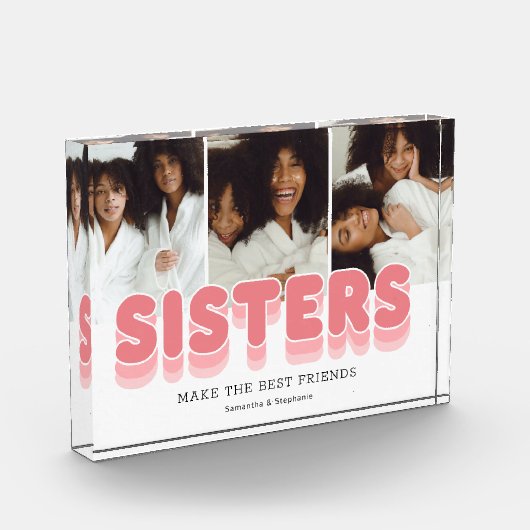 Sisters Best Friends Fotoblokken (Links)